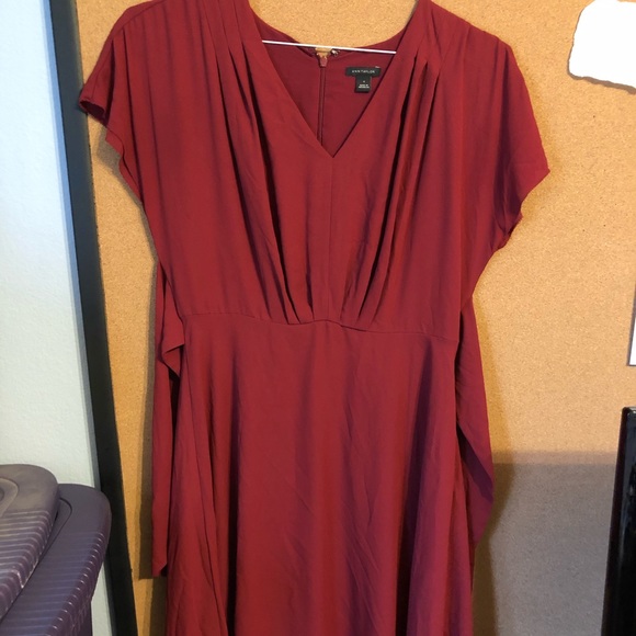 Red Work Dress Size 4 - Picture 1 of 4